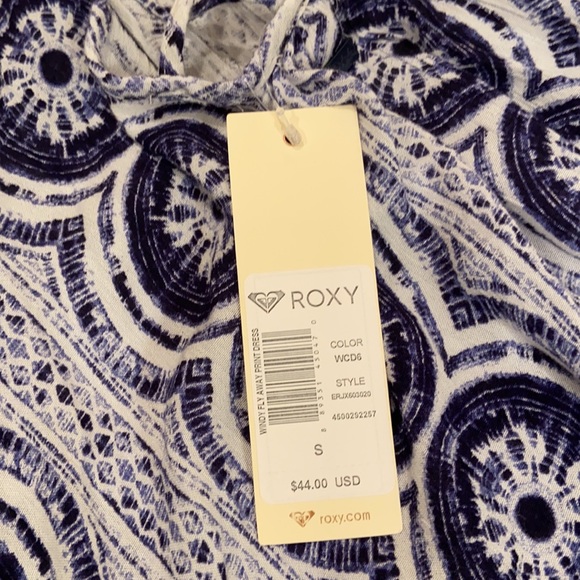Roxy Windy Fly Away Print Dress Size Small - Picture 8 of 9